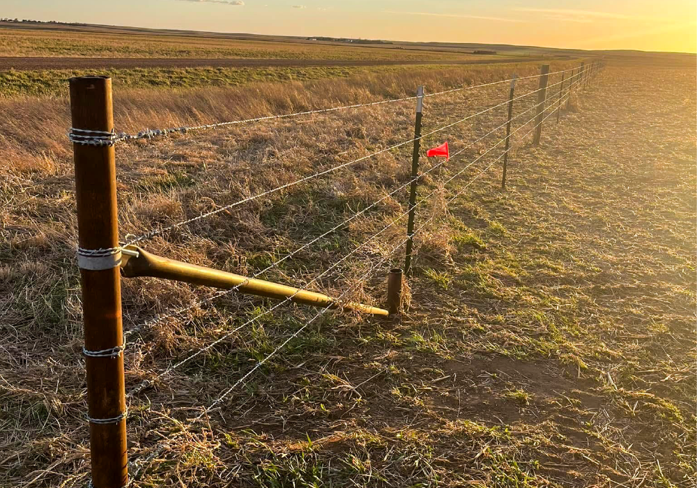 Fencing Install on property